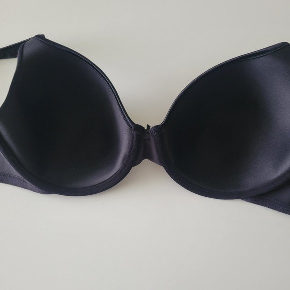 Vanity Fair Bra 36D Body Caress Underwire Full Coverage Convertible Straps Black - Picture 8 of 8